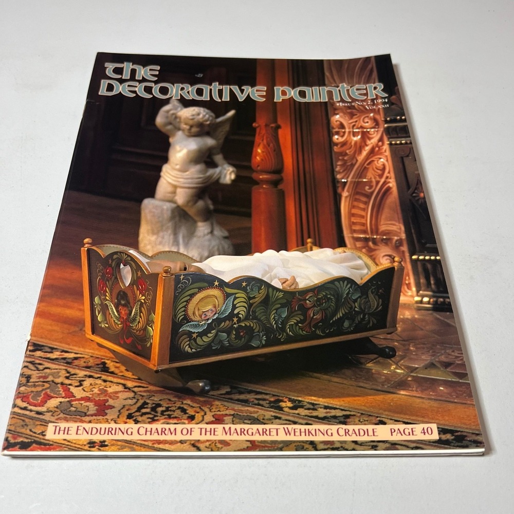 The Decorative Painter Magazine Issue‎ No. 2 1994 Folk Art Patterns